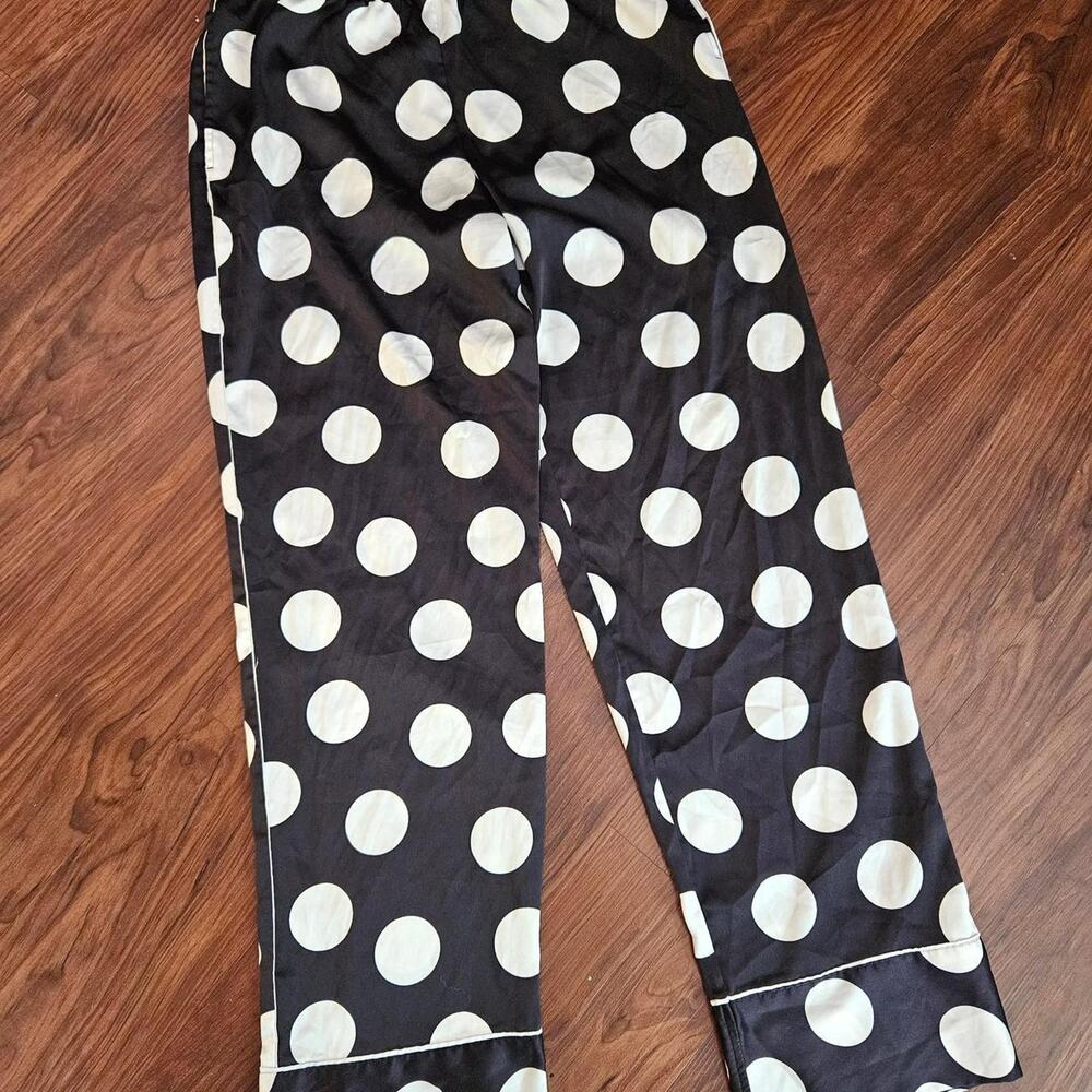 Victorias Secret Satin Polka Dot PJ Pant Small